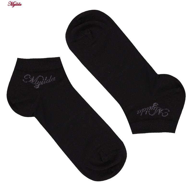 جوراب مچی زنانه مشکی ماییلدا مدل 3632-183 بسته 4 عددی