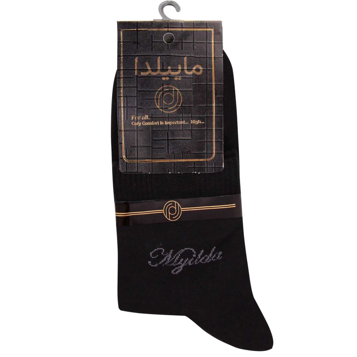 جوراب نیم ساق مردانه ماییلدا مدل 3630-182