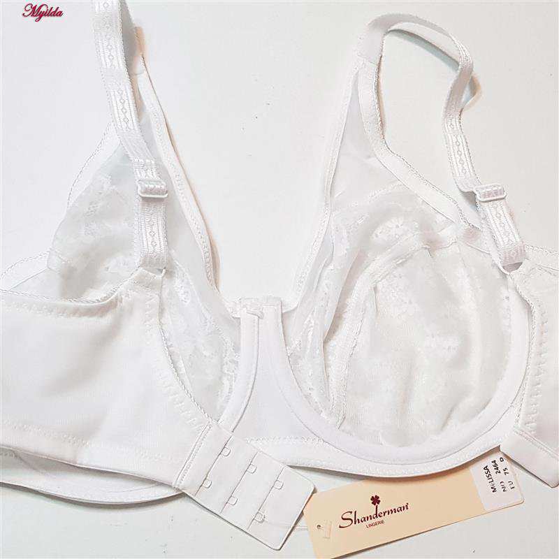 ست شورت و سوتین زنانه شاندرمن مدل Melissa سفید کد 5080-2464-03 ماییلدا