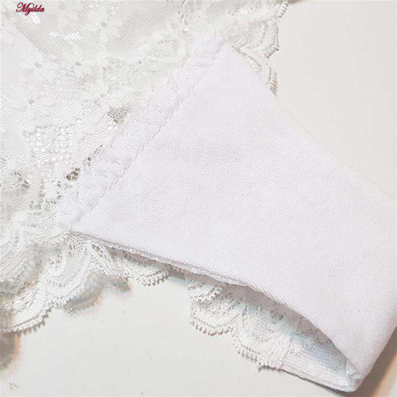 ست شورت و سوتین زنانه شاندرمن مدل Melissa سفید کد 5080-2464-03 ماییلدا