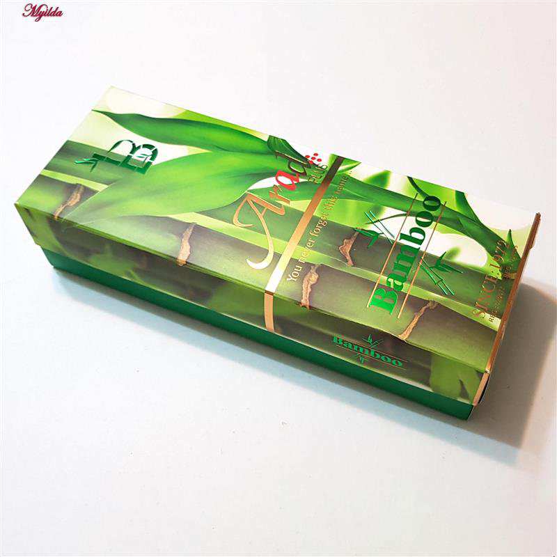جوراب مردانه پنبه ای جعبه دار بامبو آراد کد 5200-864 بسته 6 عددی ماییلدا