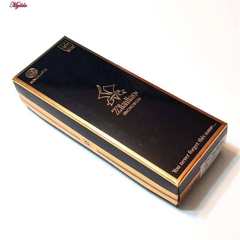 جوراب مردانه مدل پنبه ای جعبه دار بامبو مشکی ضیاکو کد 5199-961-B بسته 6 عددی ماییلدا
