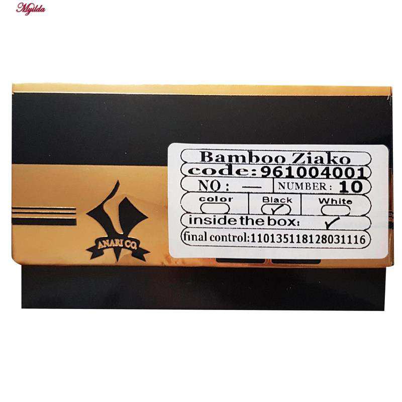 جوراب مردانه مدل پنبه ای جعبه دار بامبو مشکی ضیاکو کد 5199-961-B بسته 6 عددی ماییلدا