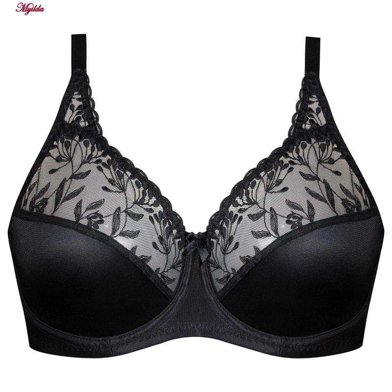 سوتین زنانه فنردار Maranta-w مشکی شاندرمن کد 5080-2280-04 ماییلدا