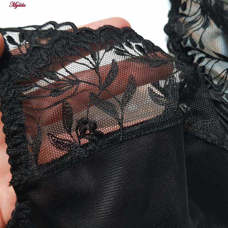 سوتین زنانه فنردار Maranta-w مشکی شاندرمن کد 5080-2280-04 ماییلدا