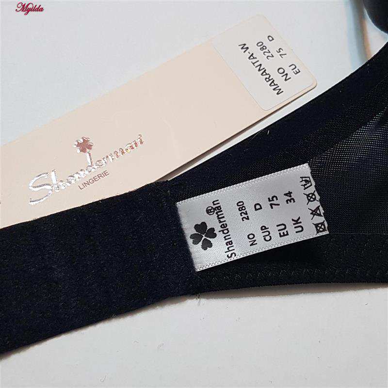 سوتین زنانه فنردار Maranta-w مشکی شاندرمن کد 5080-2280-04 ماییلدا