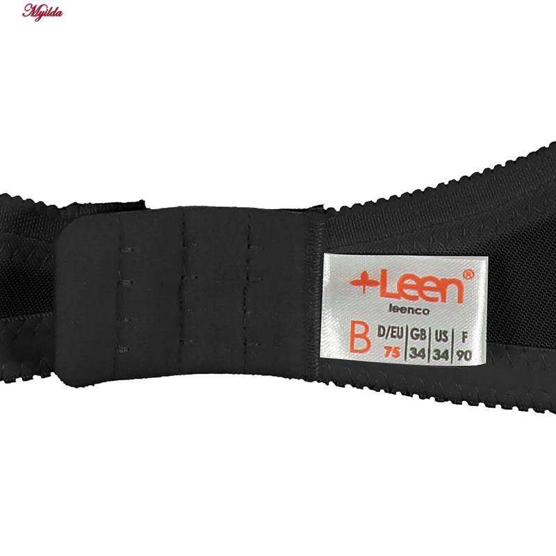 سوتین زنانه بدون فنر سه تکه کلاسیک مشکی لین مدل 4680-425 ماییلدا