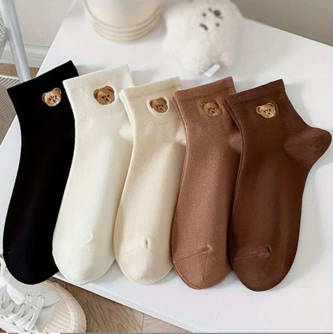 جوراب نیم ساق گلدوزی تدی r-1167 ماییلدا