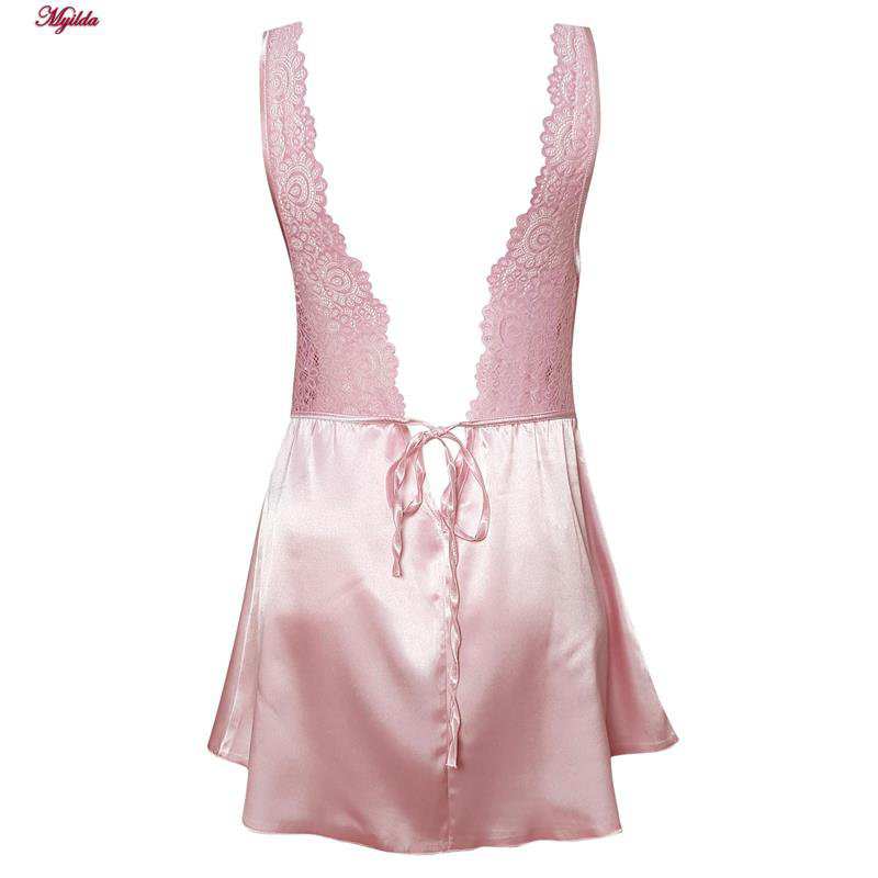 لباس خواب زنانه رنگ صورتی ماییلدا مدل 5212-24951