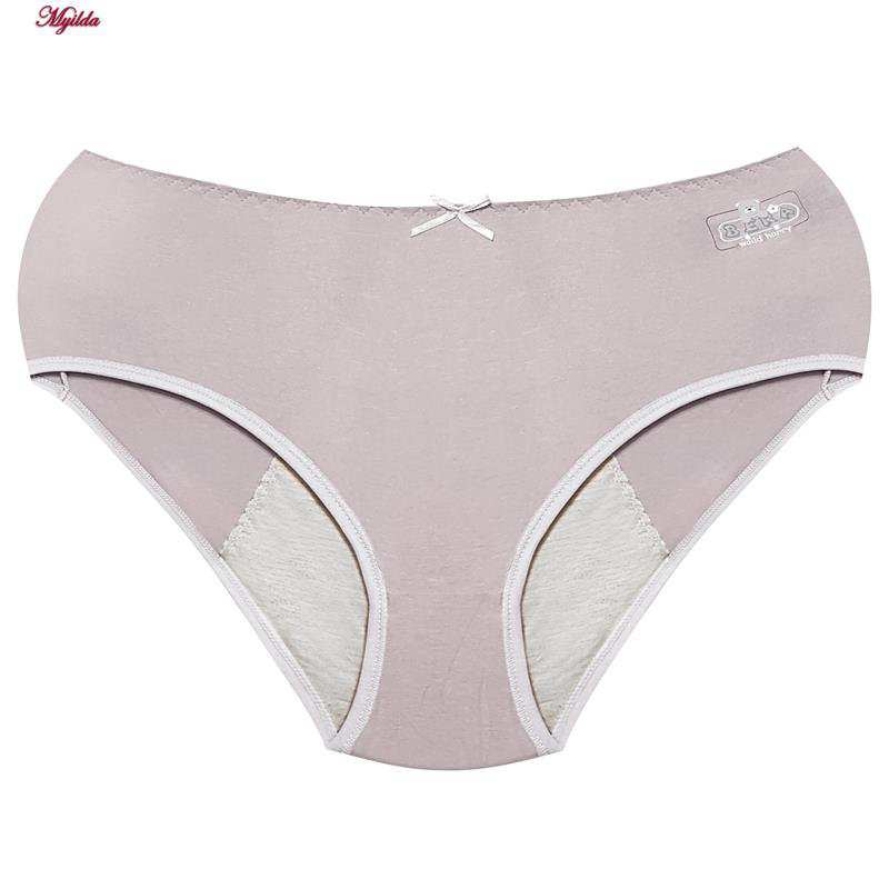 شورتکس زنانه مدل دولایه خرس و پاپیون رنگ یاسی ماییلدا کد 5257-1042