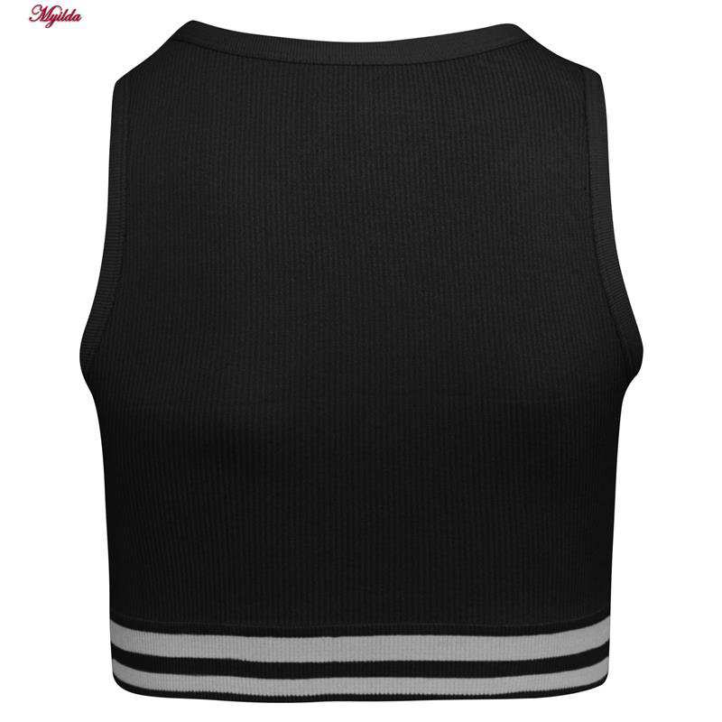 ست نیم تنه و شلوارک ورزشی زنانه مدل زیپ دار پشت چین دار رنگ مشکی ماییلدا کد 5243-8319