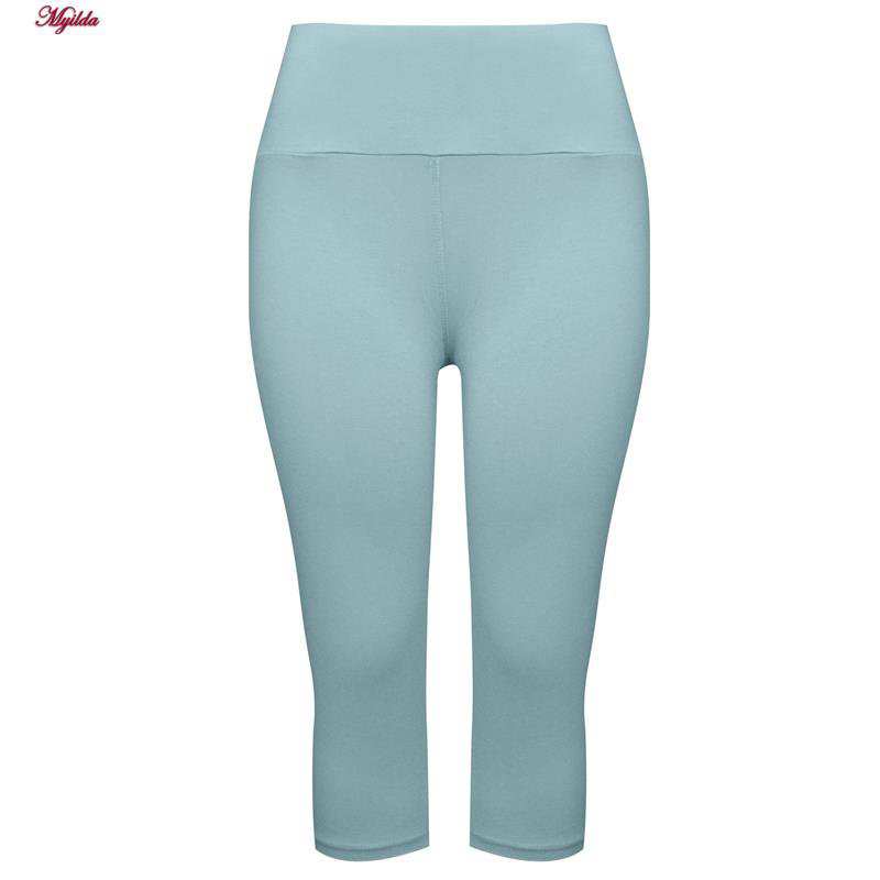 ست تی شرت و شلوارک ورزشی زنانه رنگ آبی روشن مدل 5223-697p ماییلدا