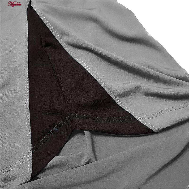 ست سویشرت و شلوار ورزشی زنانه مدل یقه زیپدار رنگ طوسی کد 5216-685p ماییلدا