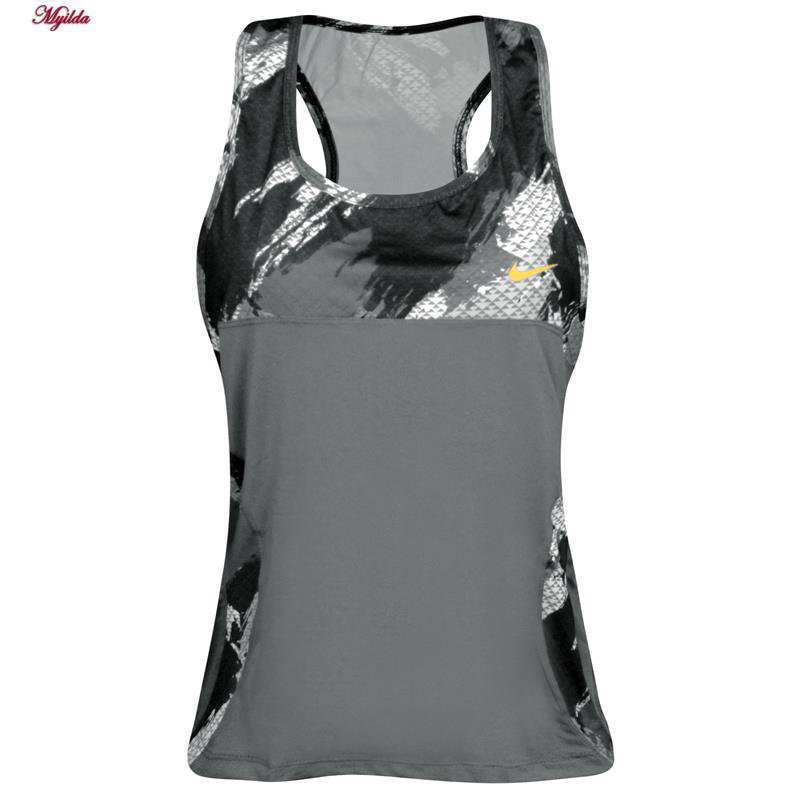 ست تاپ و شلوارک ورزشی زنانه رنگ طوسی به همراه هدبند مدل 5215-746P-1 ماییلدا