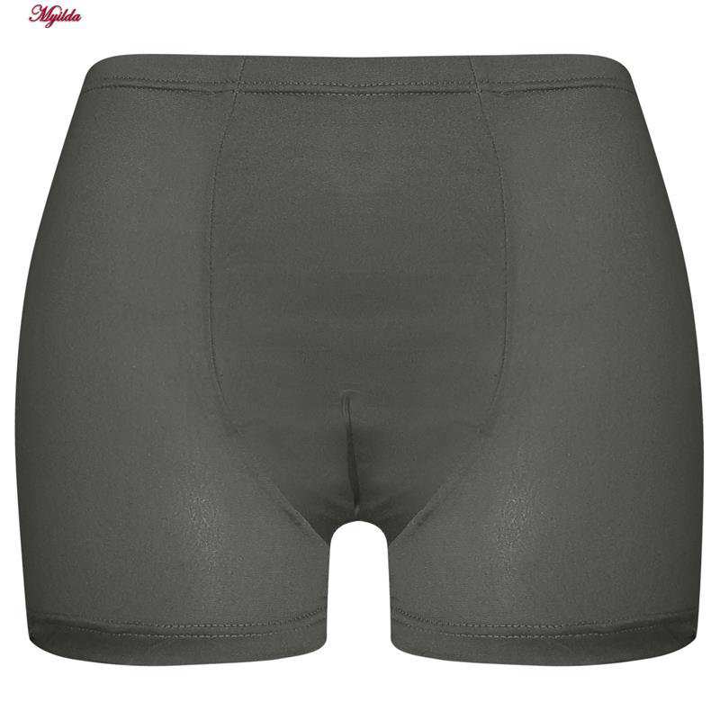 شورت پادار مردانه رنگ خاکستری تیره ماییلدا کد 5209