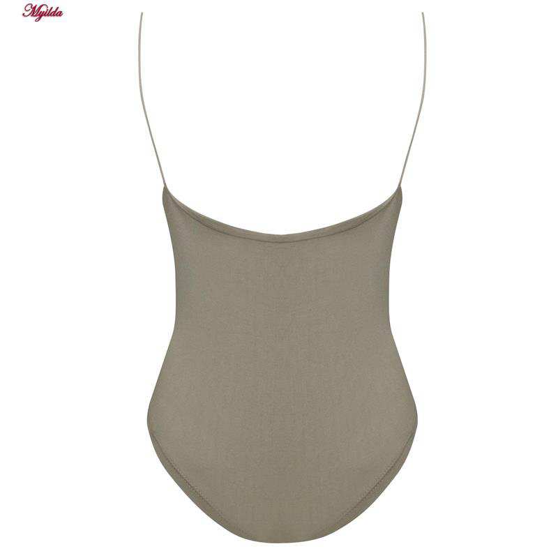 کراپتاپ زنانه رنگ خاکی ماییلدا کد 5202