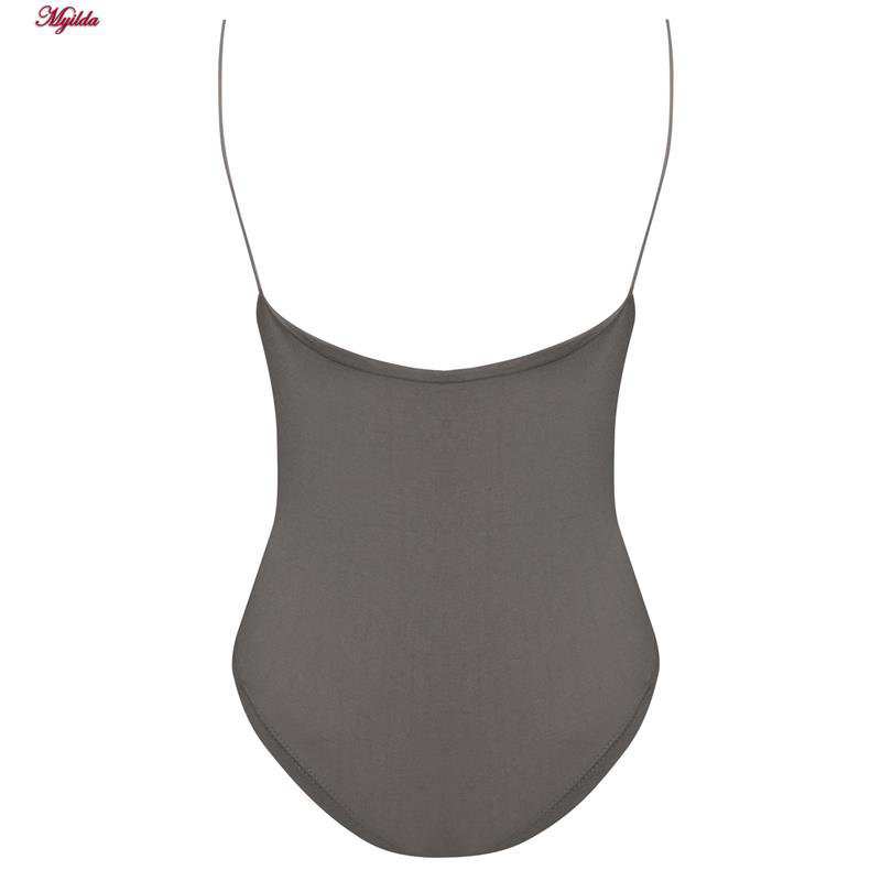 کراپتاپ زنانه ماییلدا رنگ خاکستری کد 5202