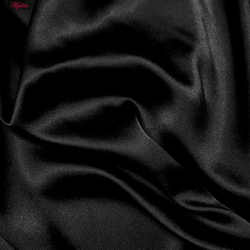 لباس خواب زنانه رنگ مشکی مدل 5246-F08 ماییلدا