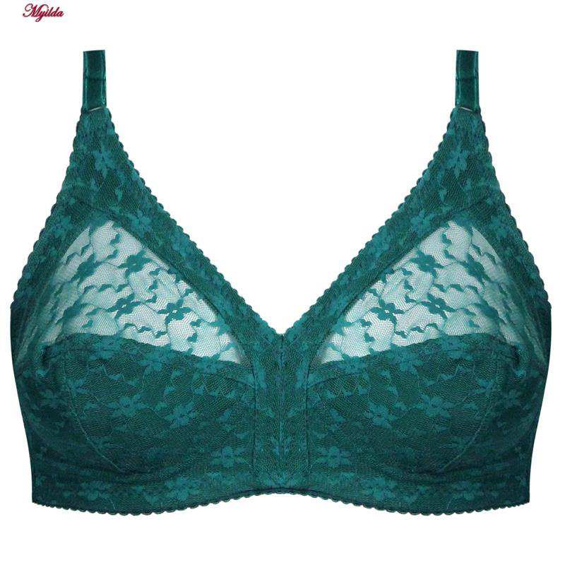 سوتین بدون فنر زنانه رنگ سبز کله غازی پانیذ کد 66500-NEW ماییلدا