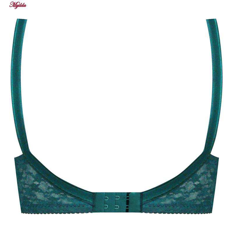 سوتین بدون فنر زنانه رنگ سبز کله غازی پانیذ کد 66500-NEW ماییلدا