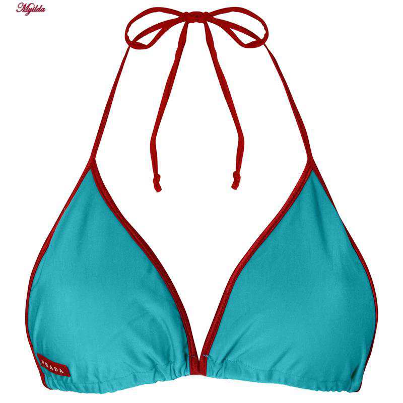 مایو دو تکه زنانه رنگ آبی ماییلدا کد 3903-5