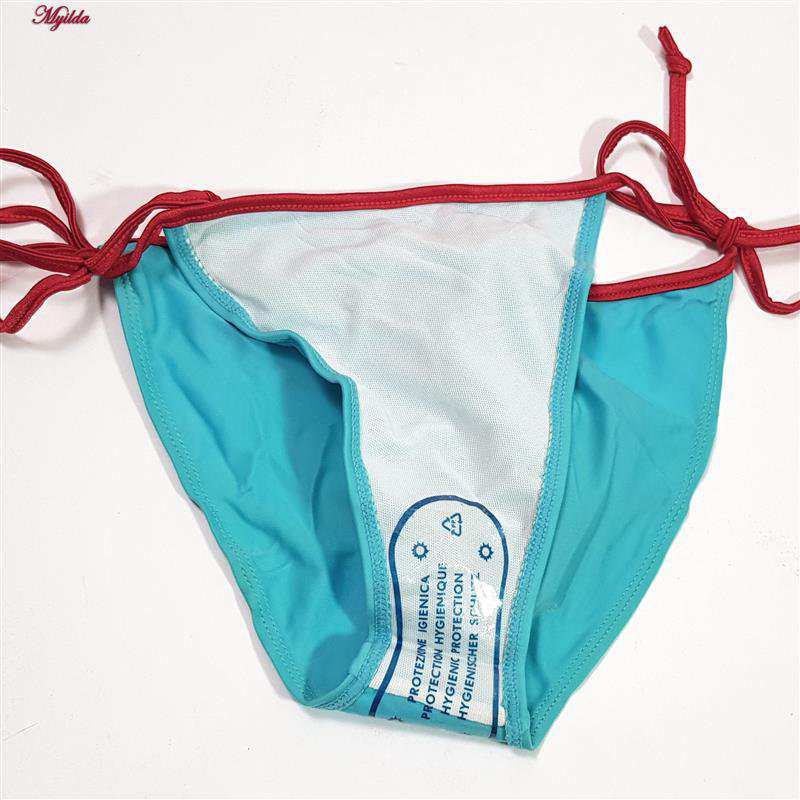 مایو دو تکه زنانه رنگ آبی ماییلدا کد 3903-5