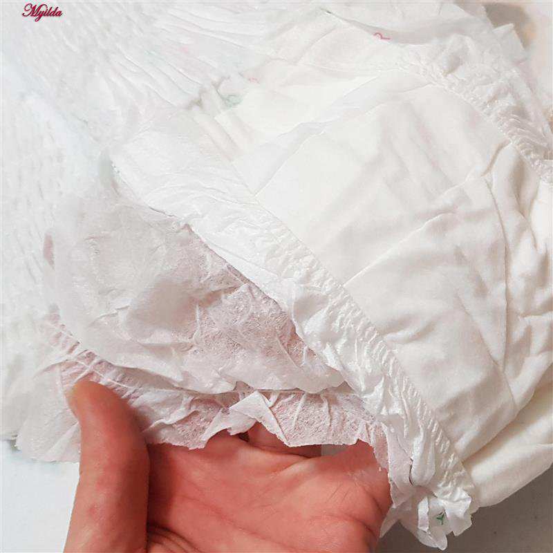 شورتکس یکبار مصرف زنانه مدل پددار بهداشتی رنگ سفید کد 5293 بسته 3 عددی ماییلدا