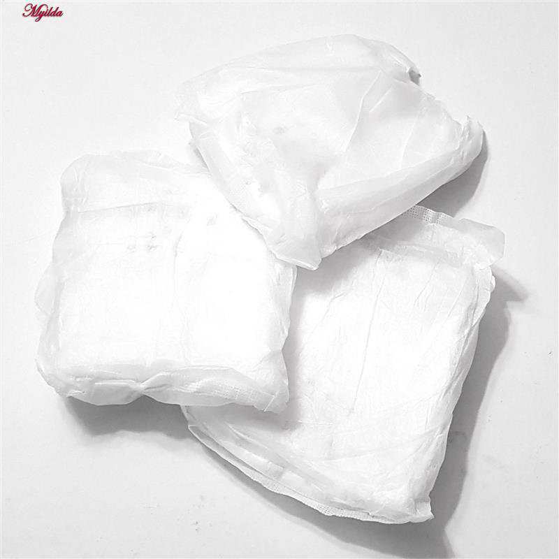 شورتکس یکبار مصرف زنانه مدل پددار بهداشتی رنگ سفید کد 5293 بسته 3 عددی ماییلدا