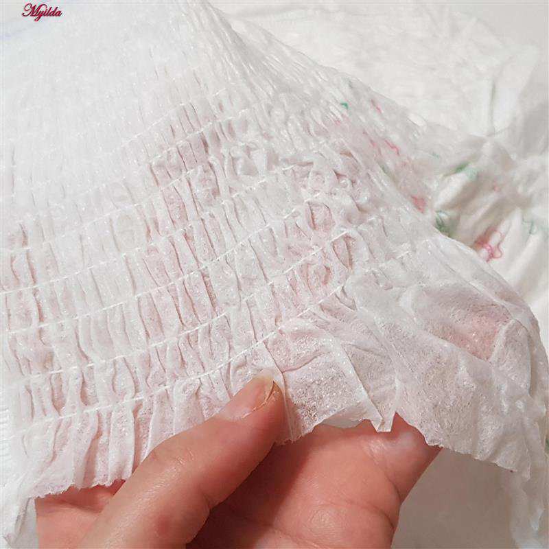 شورتکس یکبار مصرف زنانه مدل پددار بهداشتی رنگ سفید کد 5293 بسته 3 عددی ماییلدا