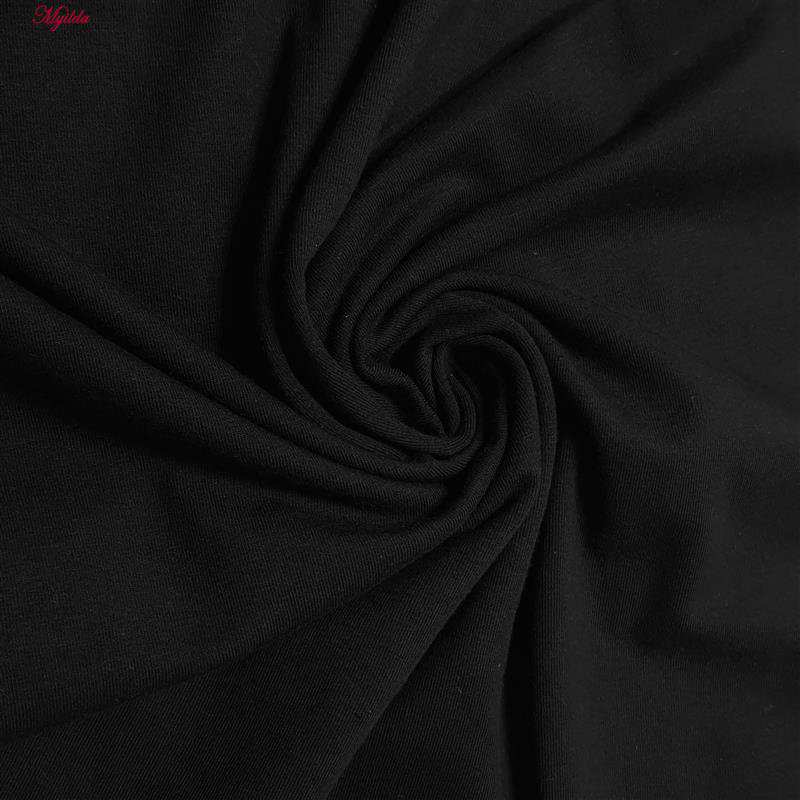 تاپ راحتی زنانه مدل پنبه ای رنگ مشکی ماییلدا کد 5313