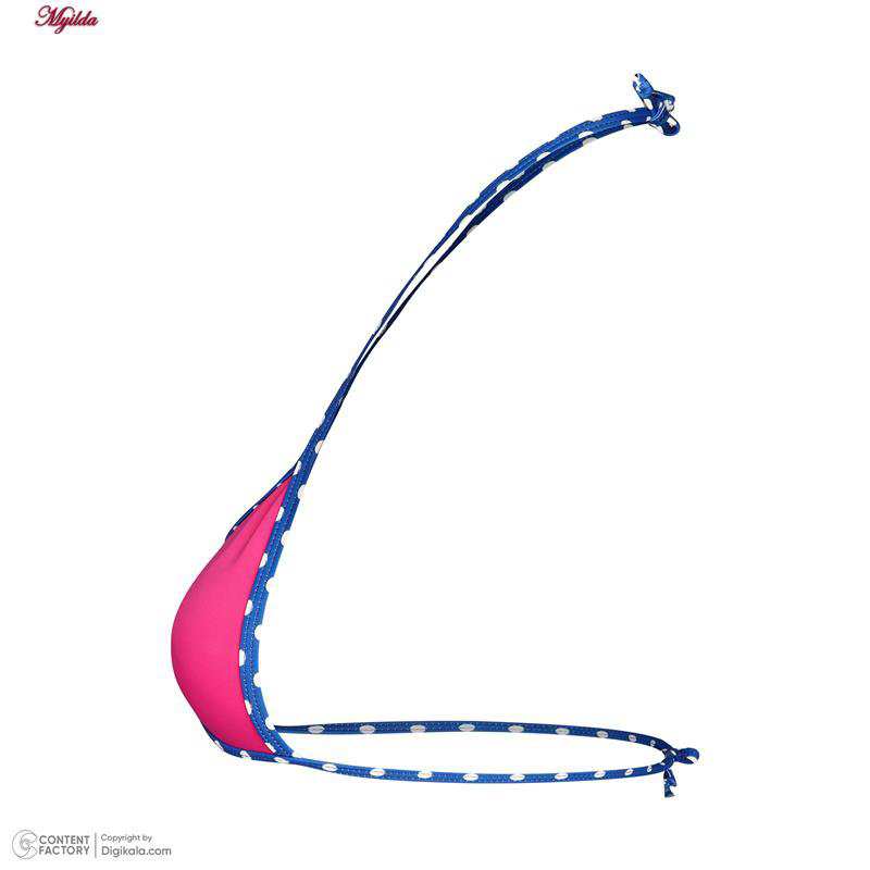 ست 2 تکه مایو دخترانه رنگ صورتی مدل 11010 ماییلدا