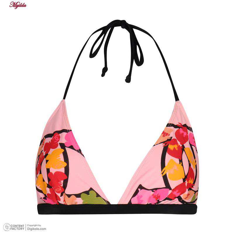 مایو 2 تکه دخترانه رنگ صورتی مدل 11018 ماییلدا