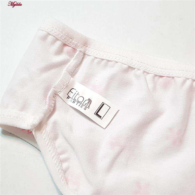 شورت زنانه مدل پنبه ای شکوفه رنگ صورتی فیتن فرخ زادی کد 5177-13 ماییلدا