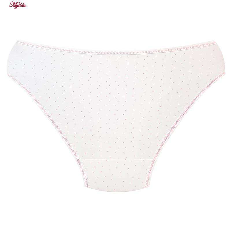 شورت زنانه مدل پنبه ای خال خالی رنگ صورتی فیتن فرخ زادی کد 5177-11 ماییلدا