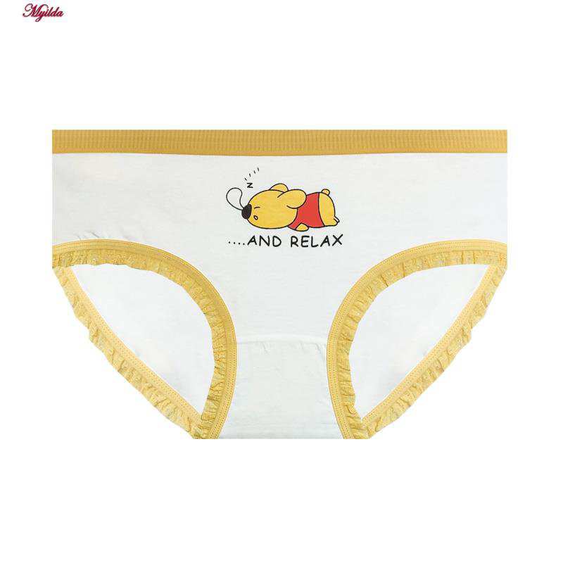 شورت زنانه مدل نخی وارداتی طرح عروسکی کد 202011 بسته 5 عددی ماییلدا