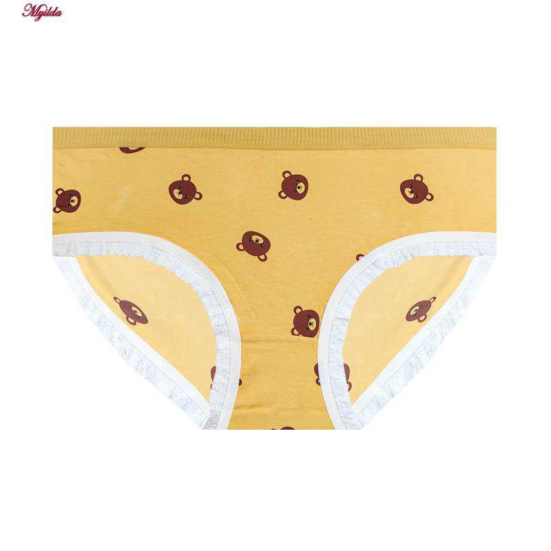 شورت زنانه مدل نخی وارداتی طرح عروسکی کد 202011 بسته 5 عددی ماییلدا