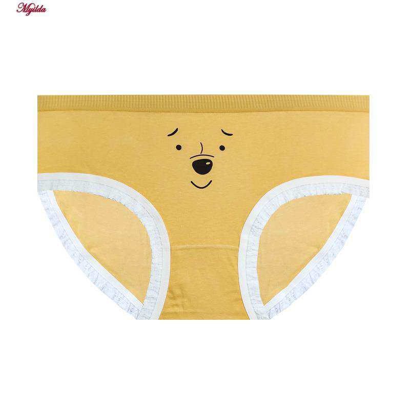 شورت زنانه مدل نخی وارداتی طرح عروسکی کد 202011 بسته 5 عددی ماییلدا