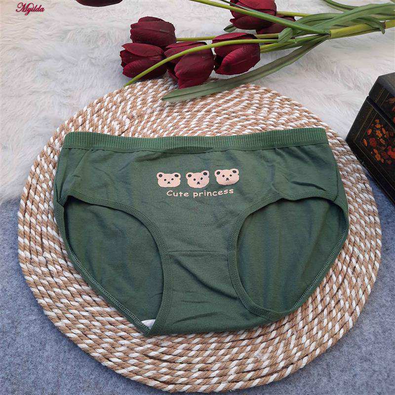 شورت زنانه طرح عروسکی تدی بسته 5 عددی ماییلدا