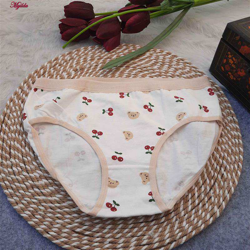 شورت زنانه طرح عروسکی تدی بسته 5 عددی ماییلدا