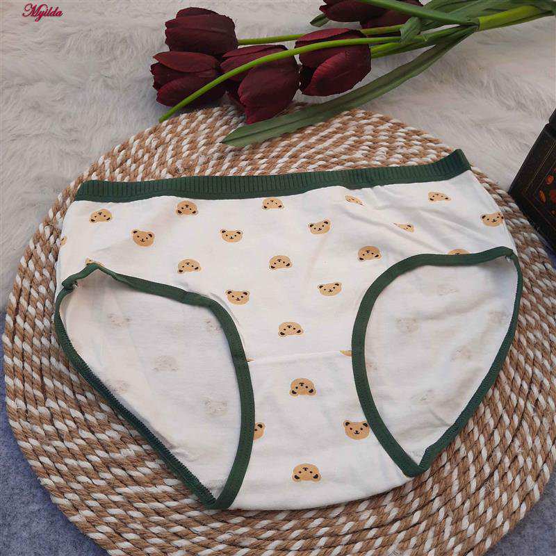 شورت زنانه طرح عروسکی تدی بسته 5 عددی ماییلدا