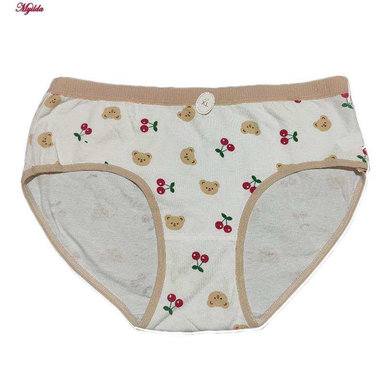شورت زنانه مدل کبریتی عروسکی تدی بسته 5 عددی ماییلدا