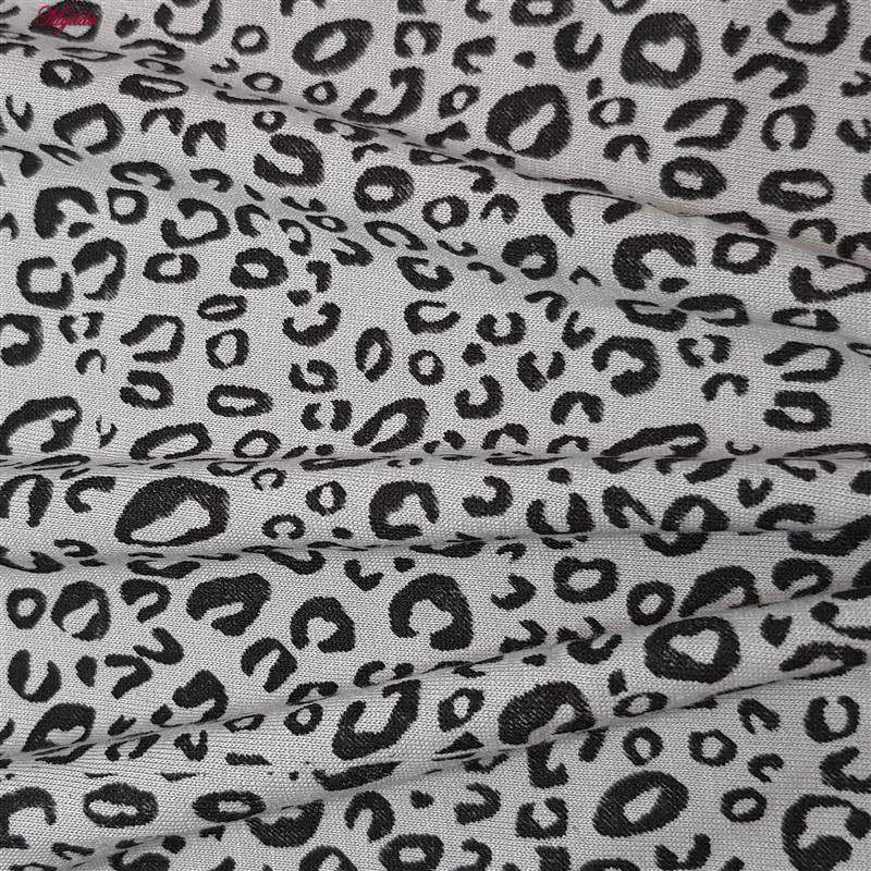 تاپ راحتی زنانه مدل پلنگی رنگ طوسی ماییلدا کد 5328-1