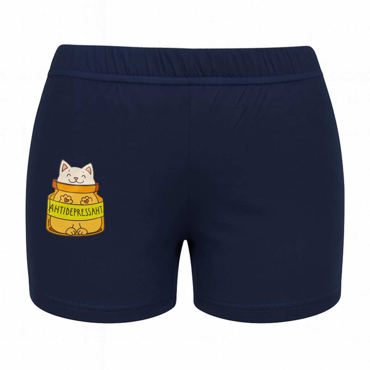 شلوارکراحتی زنانه مدل گربه رنگ سرمهای ماییلدا کد 5325