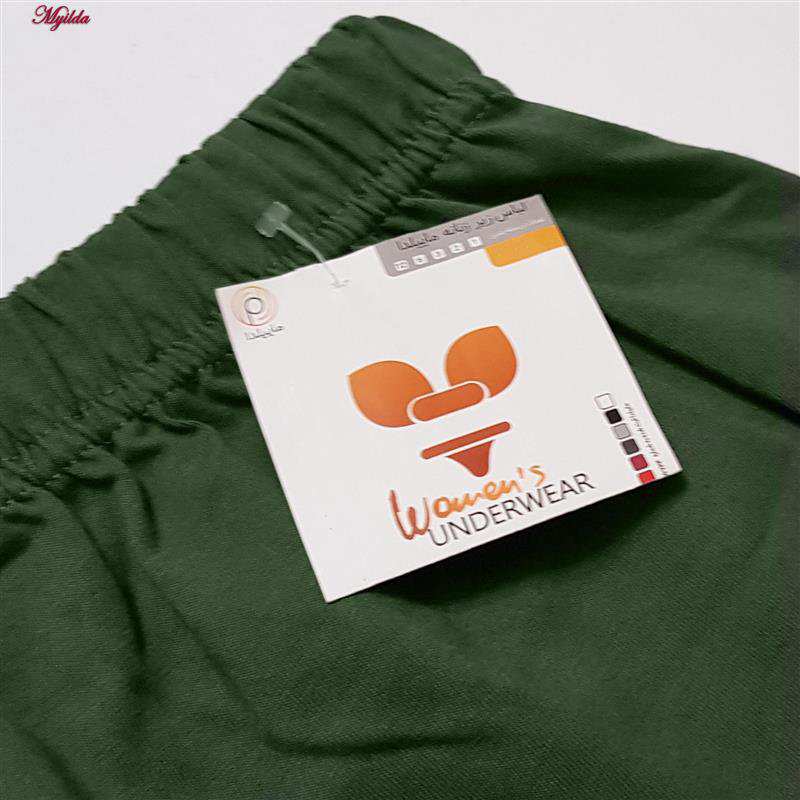 شلوارکراحتی زنانه مدل گربه رنگ سبز ماییلدا کد 5325