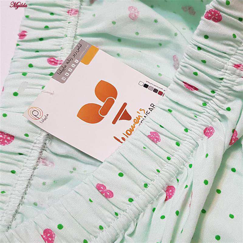 شلوارک راحتی زنانه مدل قلب قلبی ماییلدا کد 5329-7