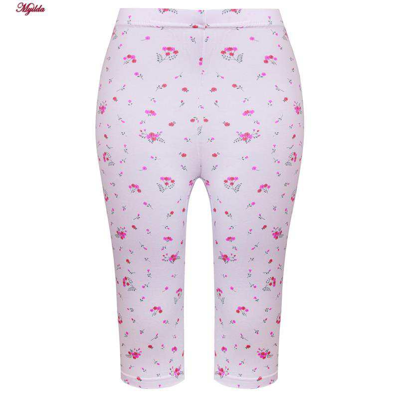 شلوارک راحتی زنانه مدل گل گلی ماییلدا کد 5329-4