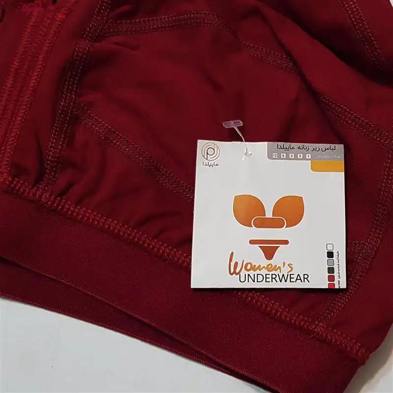 نیم تنه زنانه رنگ زرشکی ماییلدا مدل 5324