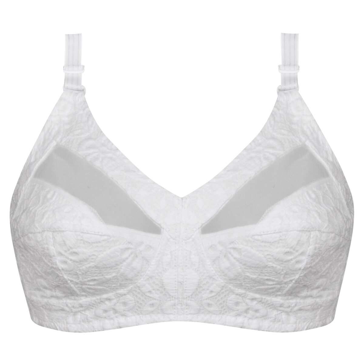 سوتین بدون فنر رنگ سفید ماییلدا کد 5055