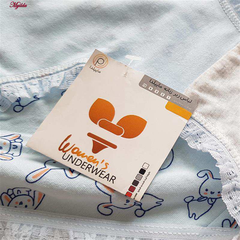 شورت زنانه ماییلدا مدل عروسکی خرگوش و توت فرنگی کد 5336-4 بسته 5 عددی