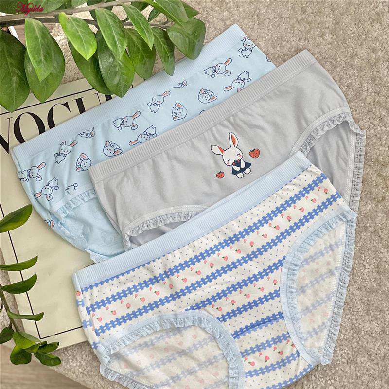 شورت زنانه ماییلدا مدل عروسکی خرگوش و توت فرنگی کد 5336-4 بسته 5 عددی